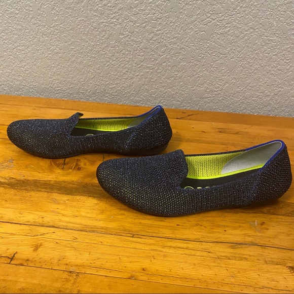 Rothy’s 2019 Metallic Stitch Black Friday Loafers - Picture 3 of 9